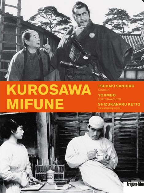 Akira Kurosawa &amp; Toshiro Mifune (OmU), 3 DVDs