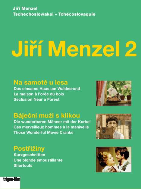 Jiri Menzel Box 2 (OmU), 3 DVDs