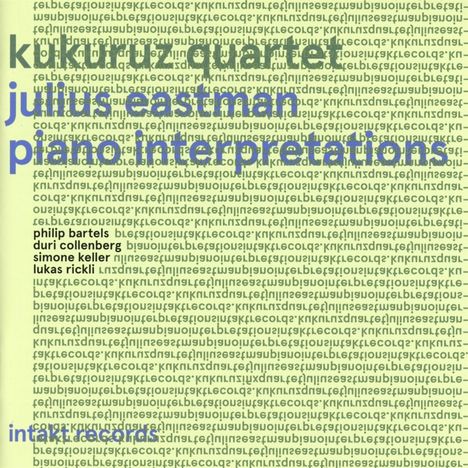 Kukuruz Quartet: Piano Interpretations, CD