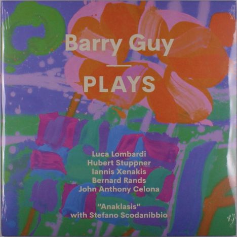 Barry Guy (geb. 1947): Plays, 2 LPs