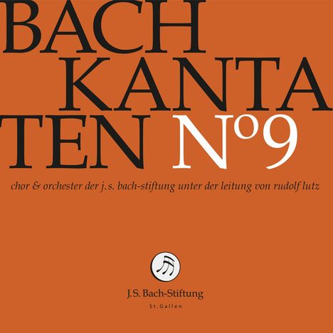 Johann Sebastian Bach (1685-1750): Bach-Kantaten-Edition der Bach-Stiftung St.Gallen - CD 9, CD