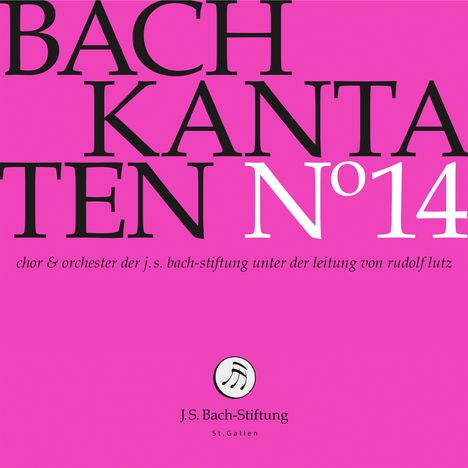 Johann Sebastian Bach (1685-1750): Bach-Kantaten-Edition der Bach-Stiftung St.Gallen - CD 14, CD