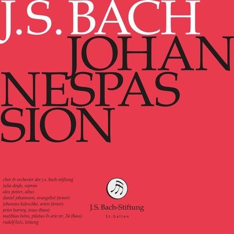 Johann Sebastian Bach (1685-1750): Johannes-Passion BWV 245, 2 CDs