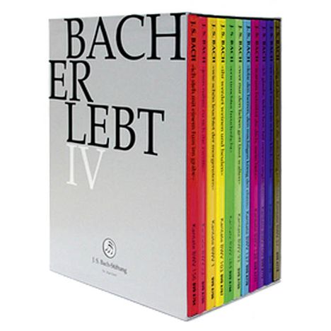 Johann Sebastian Bach (1685-1750): Bach-Kantaten-Edition der Bach-Stiftung St.Gallen "Bach erlebt IV" - Das Bach-Jahr 2010, 11 DVDs