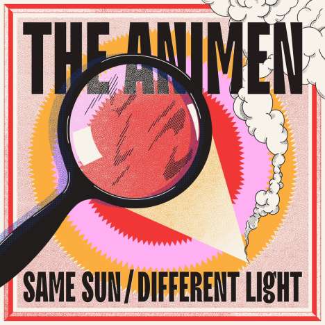 The Animen: Same Sun / Different Light (Translucent Red Vinyl), 1 LP und 1 CD