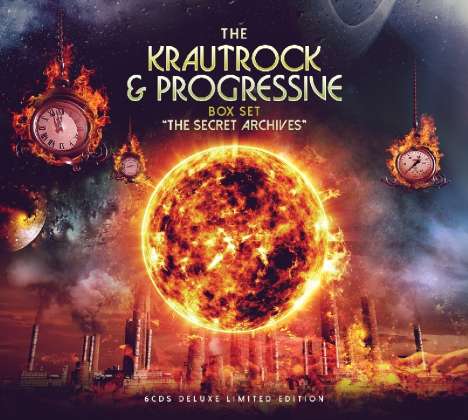 The Krautrock &amp; Progressive Boxset: The Secret Archives (Limited Edition), 6 CDs
