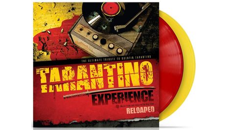 Filmmusik: Tarantino Experience Reloaded (180g) (Limited Deluxe Edition) (Red &amp; Yellow Vinyl), 2 LPs