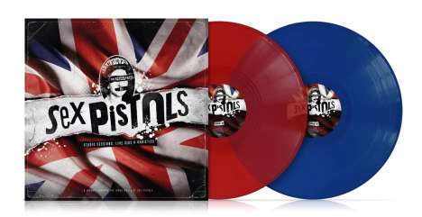 The Many Faces Of Sex Pistols (180g) (Limited Edition) (Red &amp; Blue Transparent Vinyl), 2 LPs