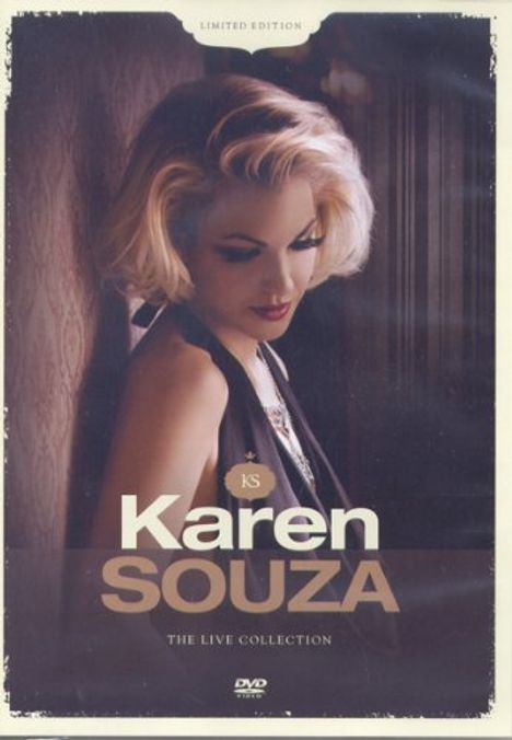 Karen Souza (geb. 1984): The Live Collection, DVD