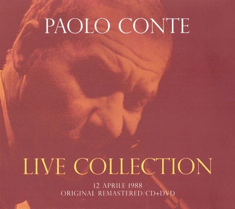 Paolo Conte: Live Collection (12 Aprile 1988), 1 CD und 1 DVD