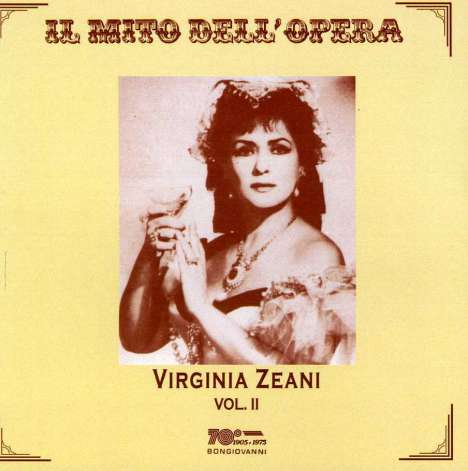 Virginia Zeani - Il Mito Dell'Opera Vol.2, CD