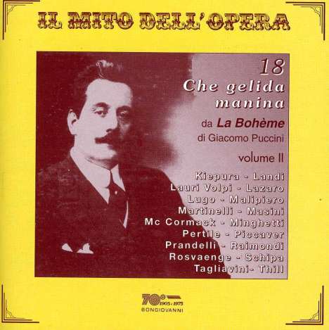 18 Sänger singen "Che gelida manina" Vol.2, CD