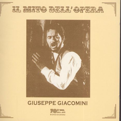 Giuseppe Giacomini - Tenor's Favourite Songs, CD
