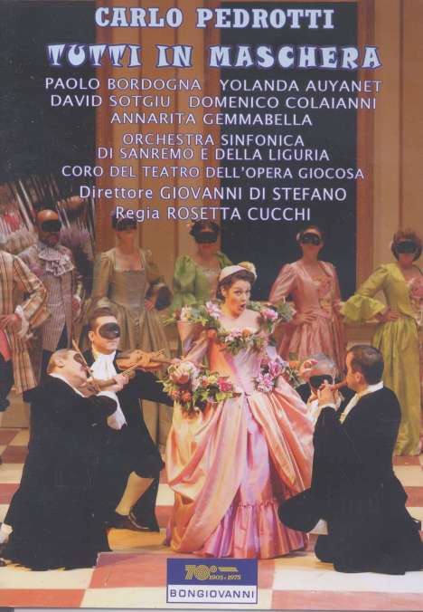 Carlo Pedrotti (1817-1893): Tutti In Maschera, DVD