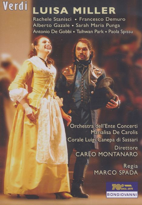 Giuseppe Verdi (1813-1901): Luisa Miller, DVD