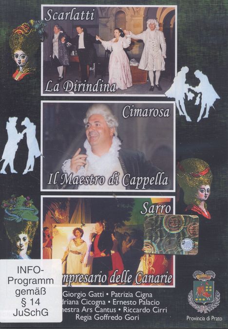 Domenico Scarlatti (1685-1757): La Dirindina, DVD