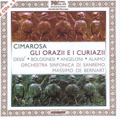 Domenico Cimarosa (1749-1801): Gli Orazii e i Curiazi, 2 CDs