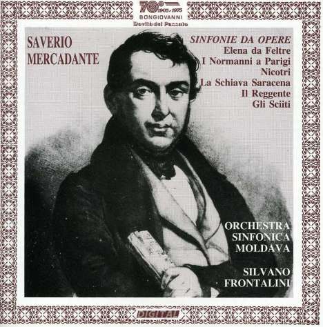 Saverio Mercadante (1795-1870): Ouvertüren, CD