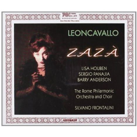 Ruggero Leoncavallo (1857-1919): Zaza, 2 CDs