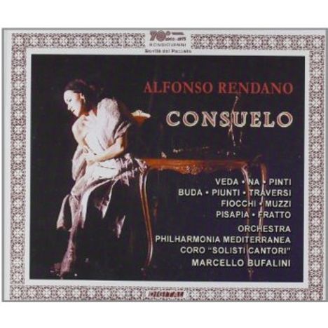 Alfonso Rendano (1853-1931): Consuelo, 2 CDs