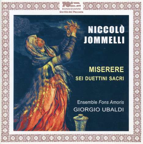 Niccolo Jommelli (1714-1774): Miserere - Pieta Signore, CD