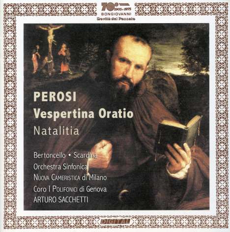 Lorenzo Perosi (1872-1956): Vespertina Oratio, CD