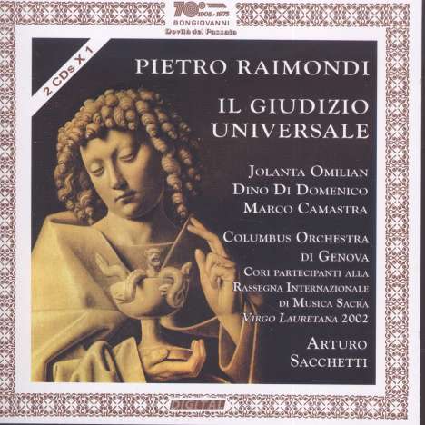 Pietro Raimondi (1786-1853): Il Giudizio Universale (Oratorium), 2 CDs