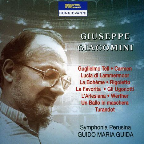 Giuseppe Giacomini singt Arien, CD