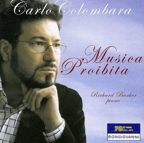Carlo Colombara - Musica Proibita, CD
