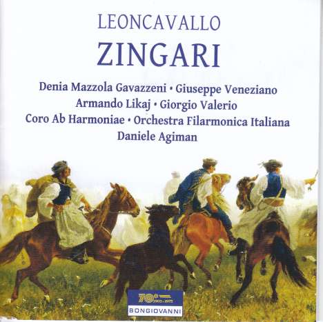 Ruggero Leoncavallo (1857-1919): Zingari, CD