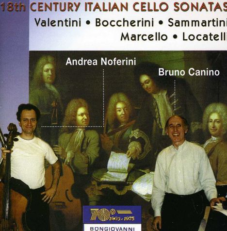 Andrea Noferini - 18th Century Italian Cello Sonatas, CD