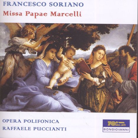 Francesco Soriano (1549-1621): Missa Papae Marcelli, CD