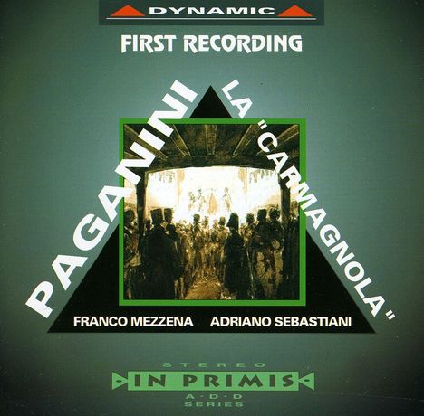 Niccolo Paganini (1782-1840): Werke für Violine &amp; Gitarre, CD