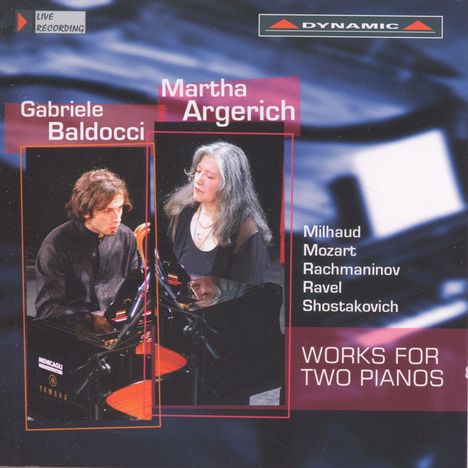 Martha Argerich &amp; Gabriele Baldocci, CD