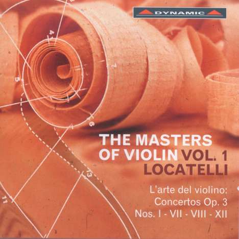 The Masters of Violine Vol.1 - Locatelli, CD