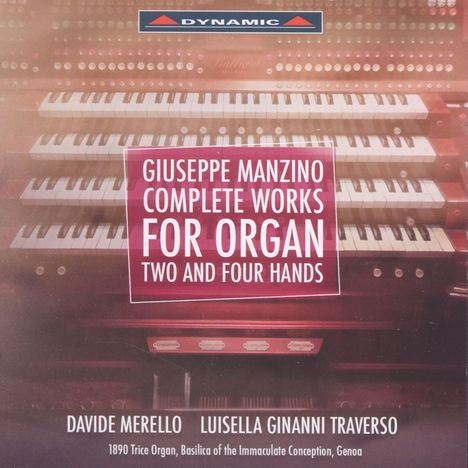 Giuseppe Manzino (1929-1992): Werke für Orgel zwei- und vierhändig, 2 CDs