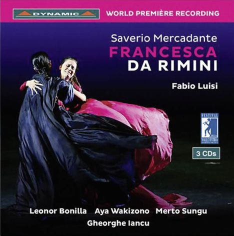 Saverio Mercadante (1795-1870): Francesca da Rimini, 3 CDs