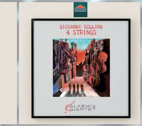 Giovanni Sollima (geb. 1962): Kammermusik für Streicher "4 Strings", CD