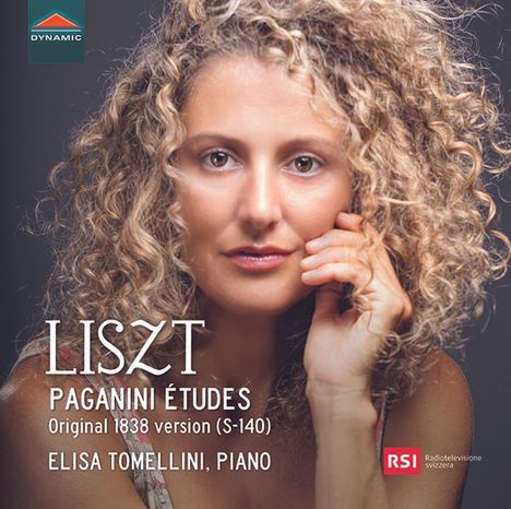 Franz Liszt (1811-1886): Paganini-Etüden Nr.1-6 (Originalversion 1838), CD