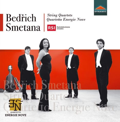 Bedrich Smetana (1824-1884): Streichquartette Nr.1 &amp; 2, CD