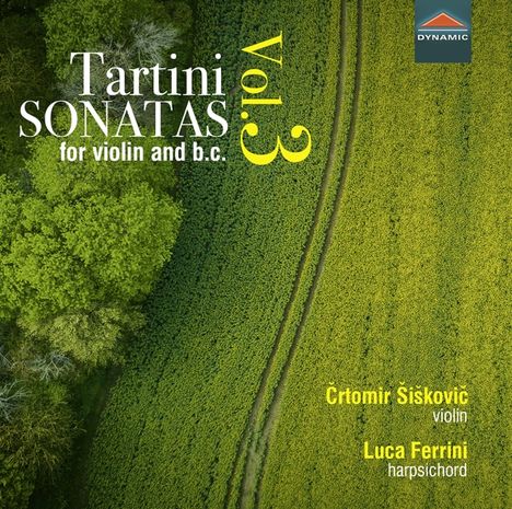 Giuseppe Tartini (1692-1770): Sonaten für Violine &amp; Bc Vol.3, CD