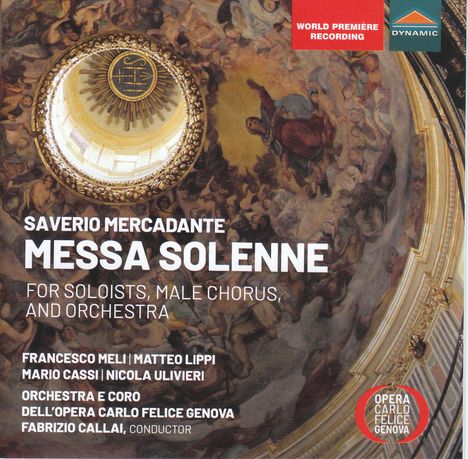 Saverio Mercadante (1795-1870): Messa Solenne, CD