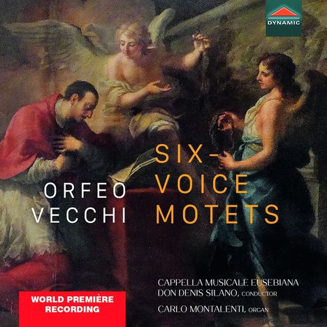 Orfeo Vecchi (1551-1603): Motectorum sex vocibus liber tertius (6-stimmige Motetten, Mailand 1598), CD