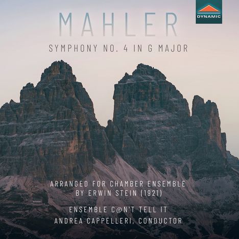 Gustav Mahler (1860-1911): Symphonie Nr.4 (Bearbeitung für Kammerensemble von Erwin Stein), CD