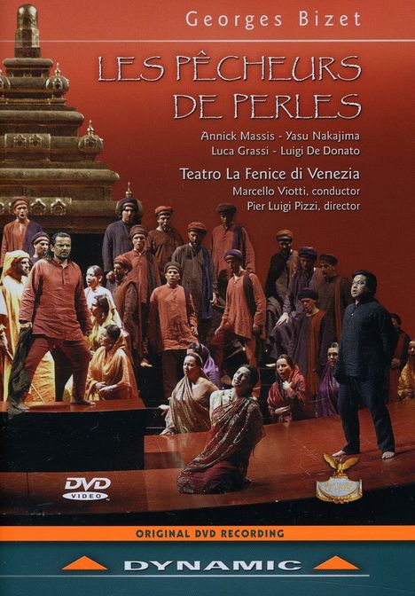 Georges Bizet (1838-1875): Les Pecheurs de Perles, DVD