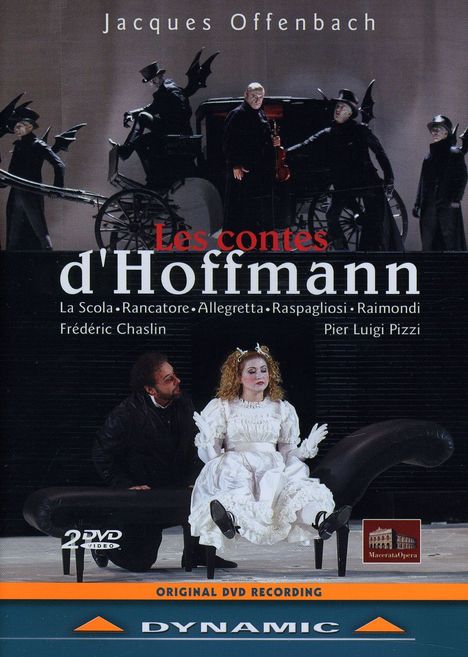 Jacques Offenbach (1819-1880): Les Contes D'Hoffmann, 2 DVDs