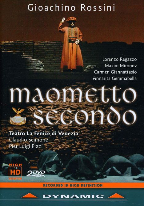 Gioacchino Rossini (1792-1868): Maometto II, 2 DVDs