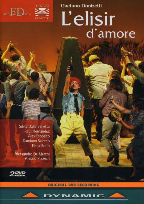 Gaetano Donizetti (1797-1848): L'elisir d'amore, 2 DVDs