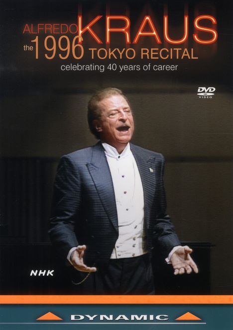 Alfredo Kraus - The 1996 Tokyo Recital, DVD