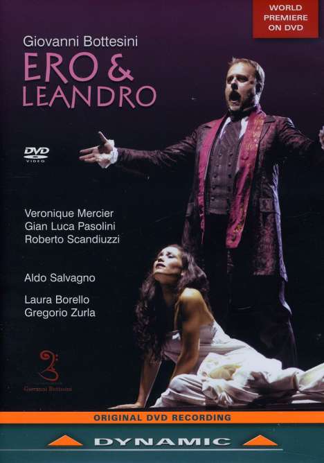 Giovanni Bottesini (1821-1889): Ero &amp; Leandro, DVD